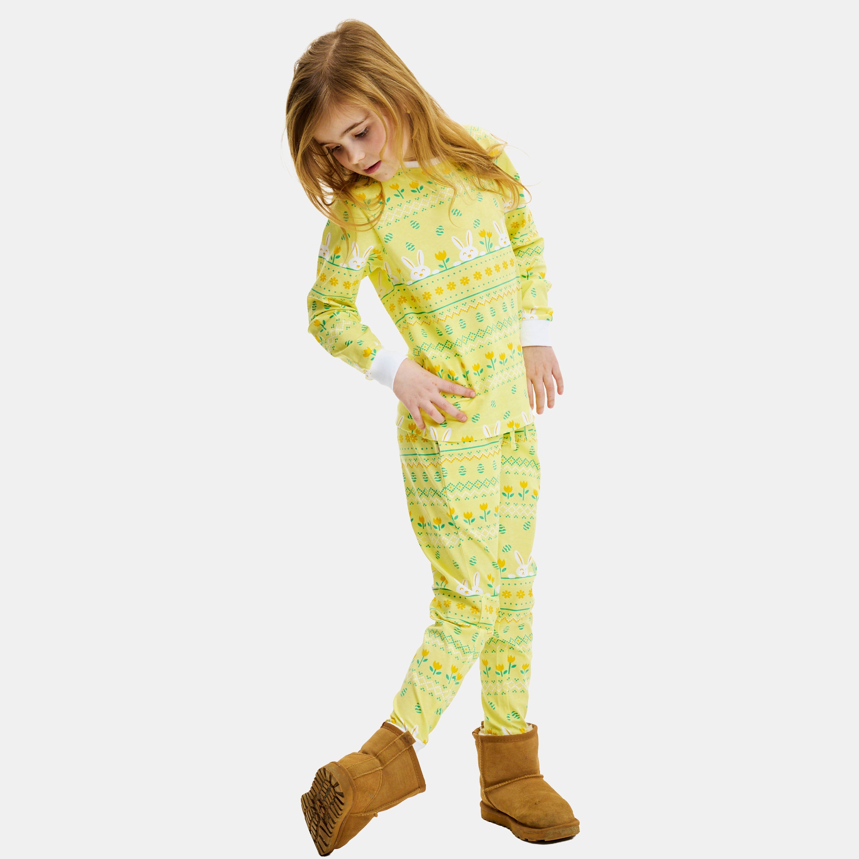 Elegant kanin påskepysj - Barn.